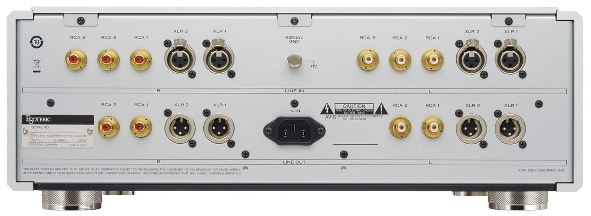 Esoteric C-03X C Series Line Stage Preamplifier - Safe and Sound HQ