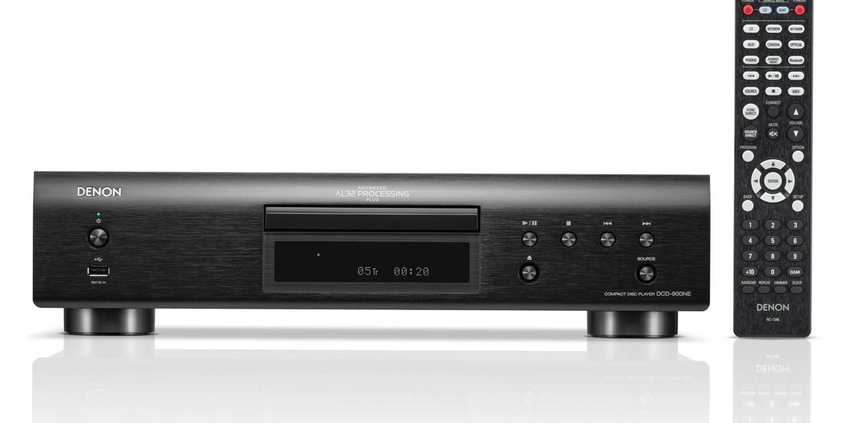 and HQ Denon Sound with AL32 USB and Safe CD — Plus Processing Advanced Player DCD-900NE