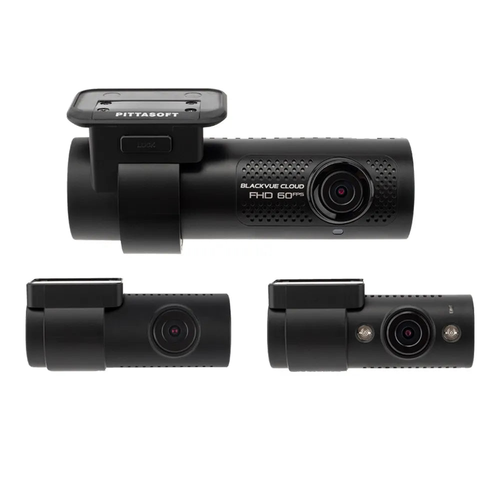 BlackVue DR750X-3CH-PLUS 32GB Triple-Channel Dash Cam with