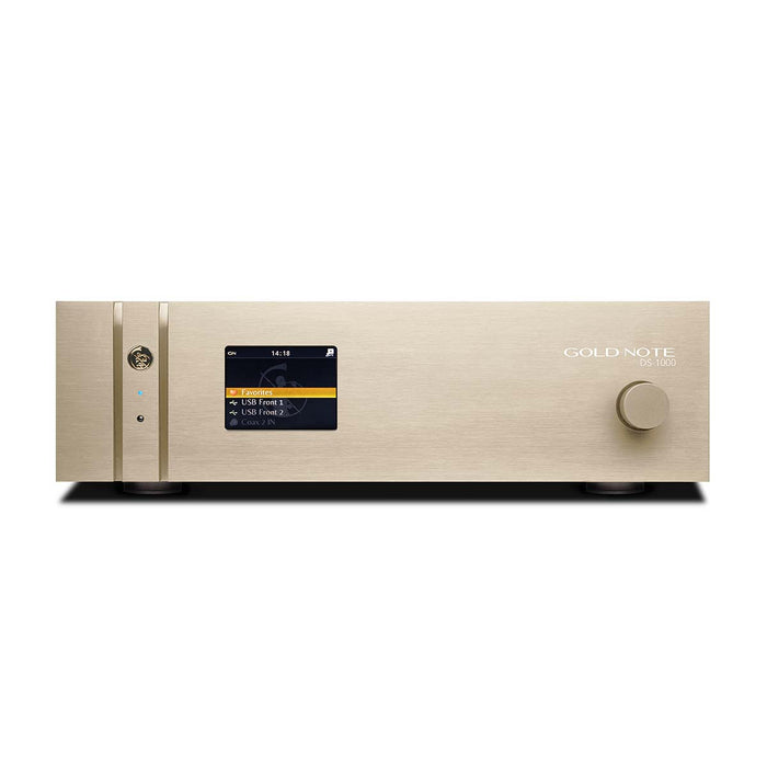 Gold Note DS-1000 MKII Digital Audio DAC and Streamer - Safe and Sound HQ