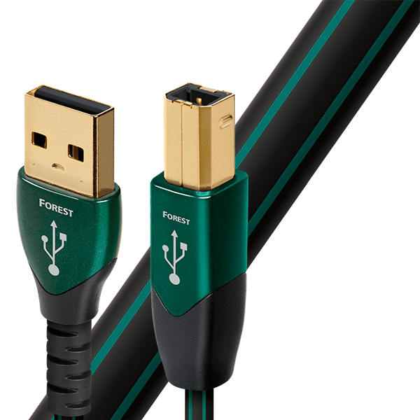 Audioquest Forest USB-A to USB-B USB Cable - Safe and Sound HQ