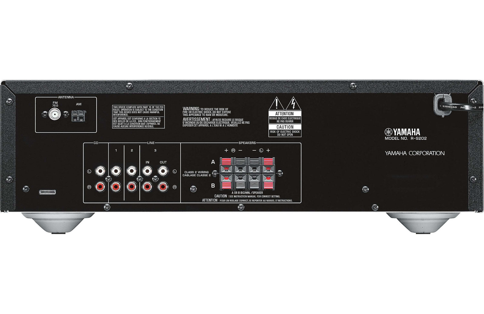 Yamaha R-S202 Natural Sound Stereo Receiver - Safe and Sound HQ