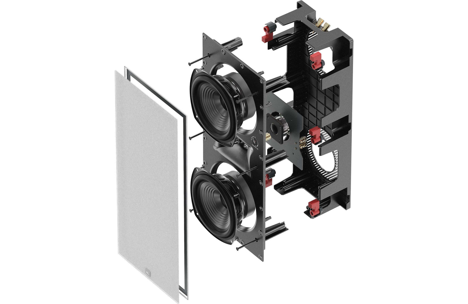 JBL Studio 6 66LCR In-Wall Home Theater Speaker Open Box (Each) - Safe and Sound HQ