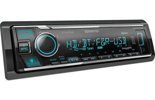 Kenwood Excelon KMM-X705 Digital Media Receiver with Bluetooth and HD Radio - Safe and Sound HQ