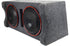 Kenwood Excelon P-XW1221DHP Dual 12" Preloaded High Power Subwoofer Enclosure - Safe and Sound HQ
