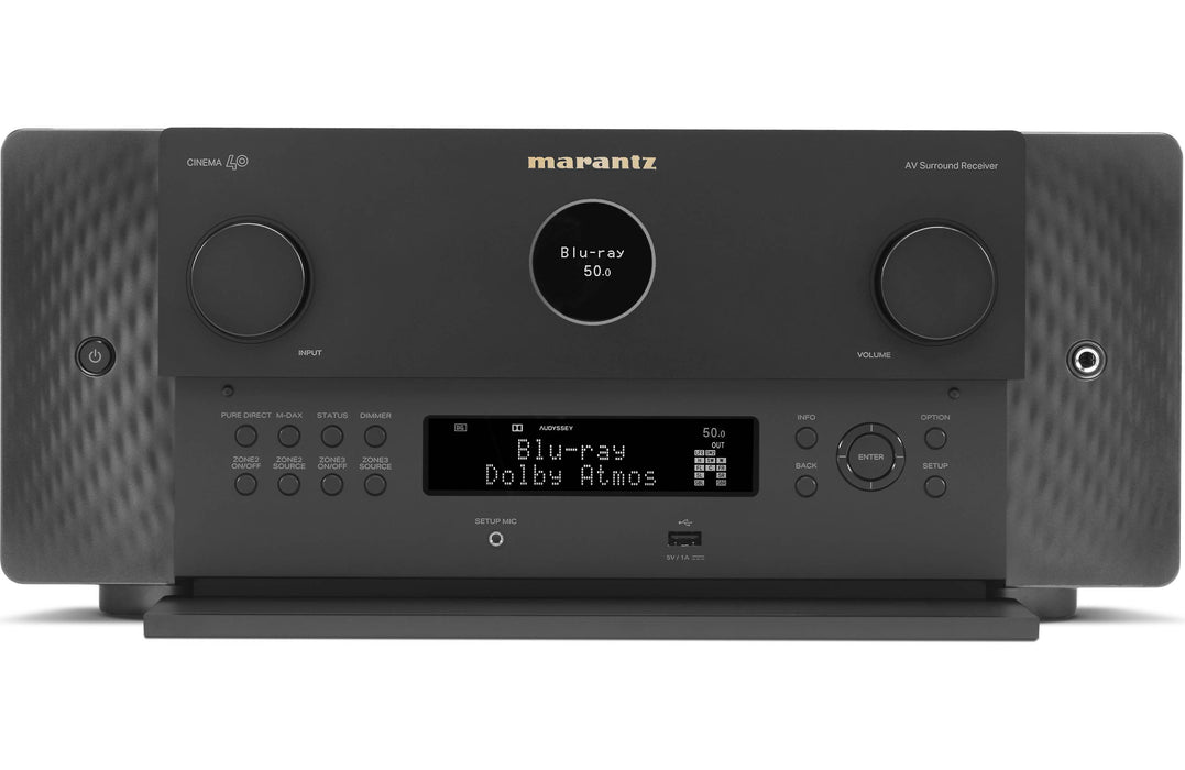 Marantz Cinema 40 9.4 Channel A/V Receiver with Dolby Atmos and Built-In Streaming - Safe and Sound HQ