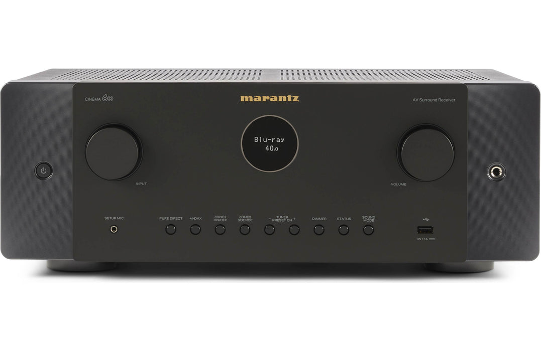 Marantz Cinema 60 7.2 Channel A/V Receiver with Dolby Atmos and Built-In Streaming Open Box - Safe and Sound HQ