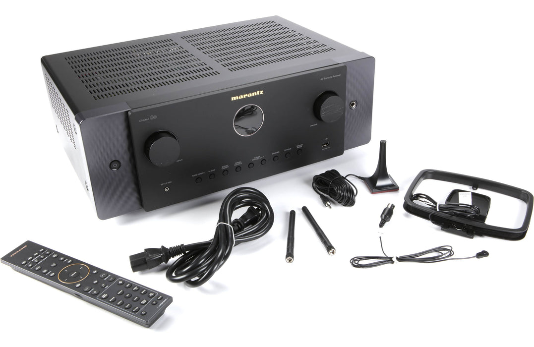 Marantz Cinema 60 7.2 Channel A/V Receiver with Dolby Atmos and Built-In Streaming Open Box - Safe and Sound HQ