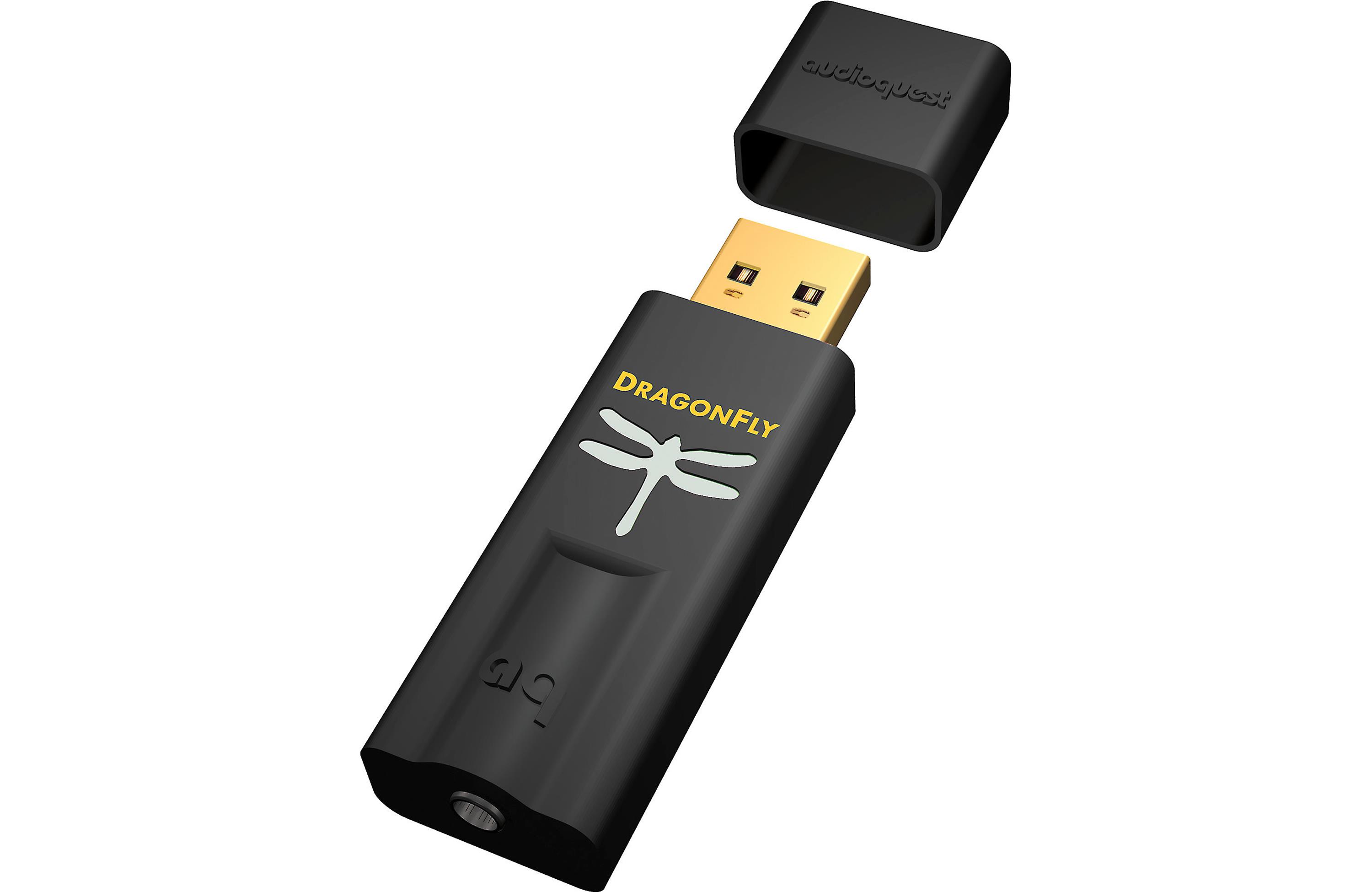 Audioquest Black 1.5 Plug-in USB DAC, Preamp, and Headphone — Safe HQ