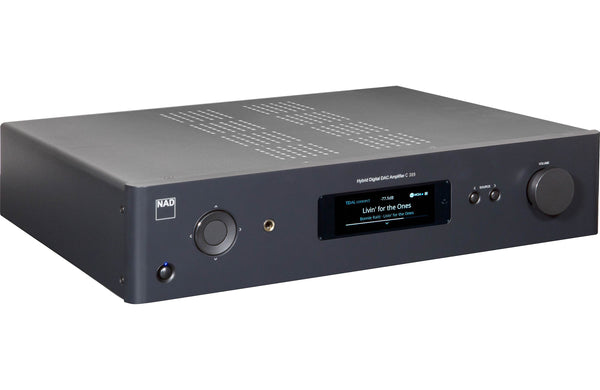 NAD Electronics C389 Hybrid Digital DAC Integrated Amplifier with Bluetooth - Safe and Sound HQ