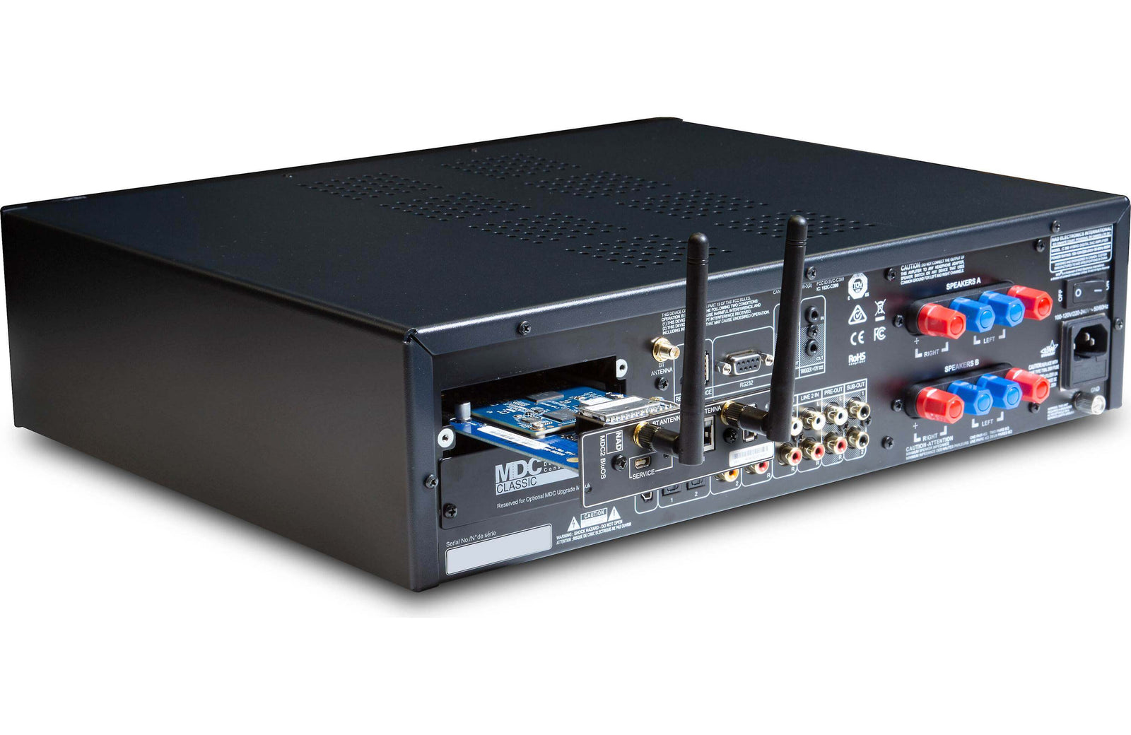 NAD Electronics C399 Hybrid Digital DAC Integrated Amplifier with MDC BluOS-D Module - Safe and Sound HQ