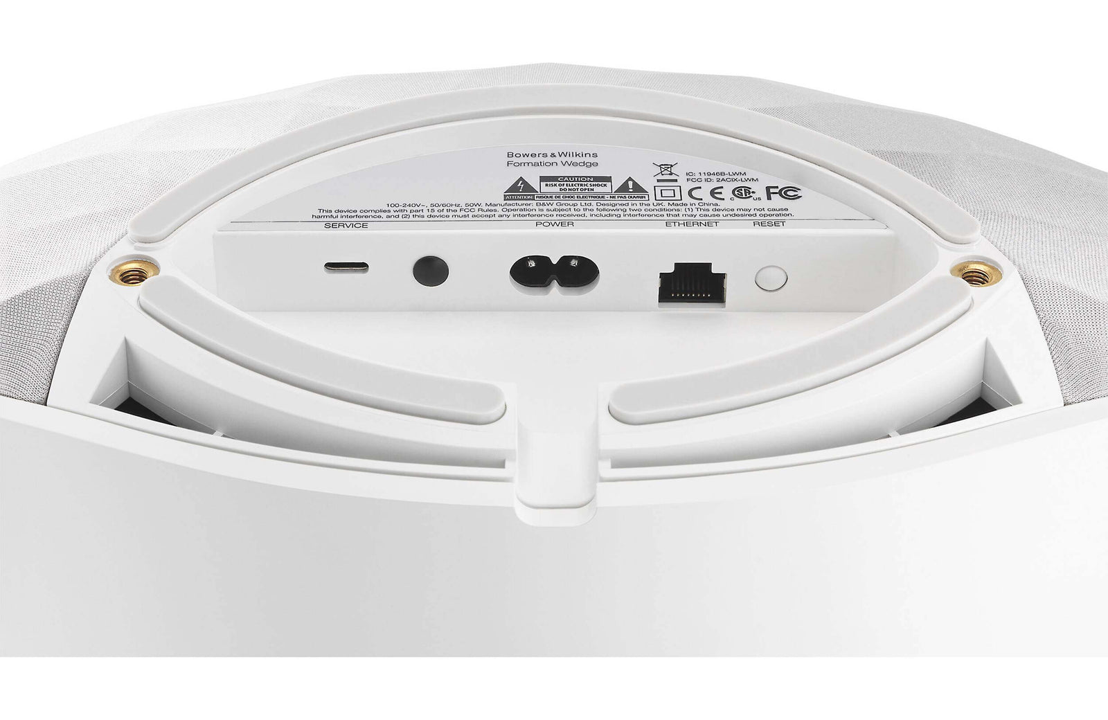 Bowers & Wilkins Formation Wedge Powered Wireless Speaker (Each) - Safe and Sound HQ