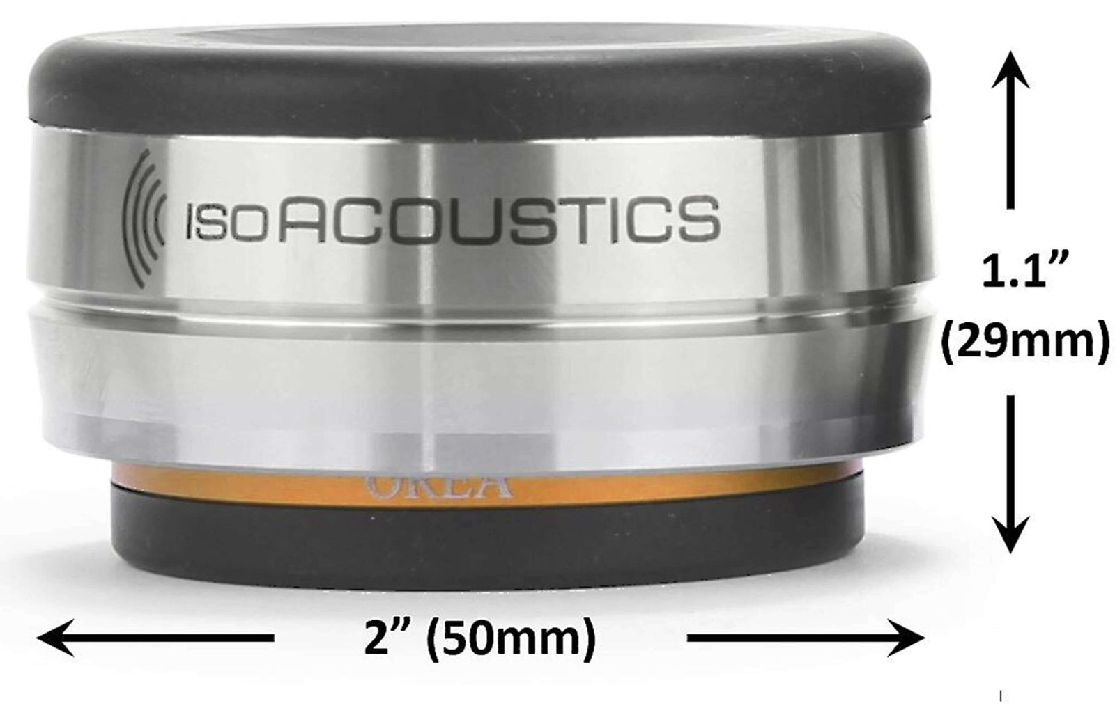Isoacoustics Orea Bronze Vibration Isolator (8-Pack) - Safe and Sound HQ