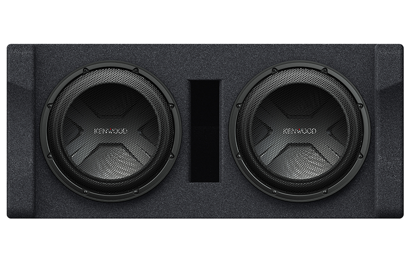 Kenwood P-W3021D Dual 12" Preloaded Subwoofer Enclosure - Safe and Sound HQ
