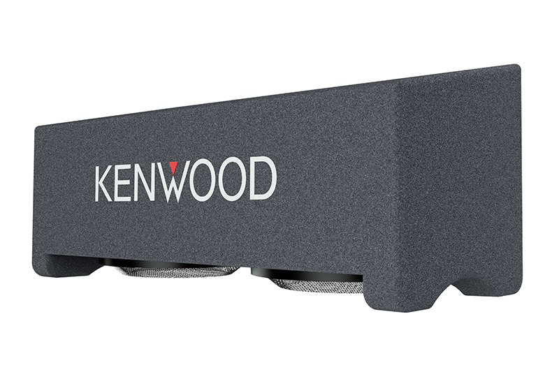 Kenwood P-W3021D Dual 12" Preloaded Subwoofer Enclosure - Safe and Sound HQ
