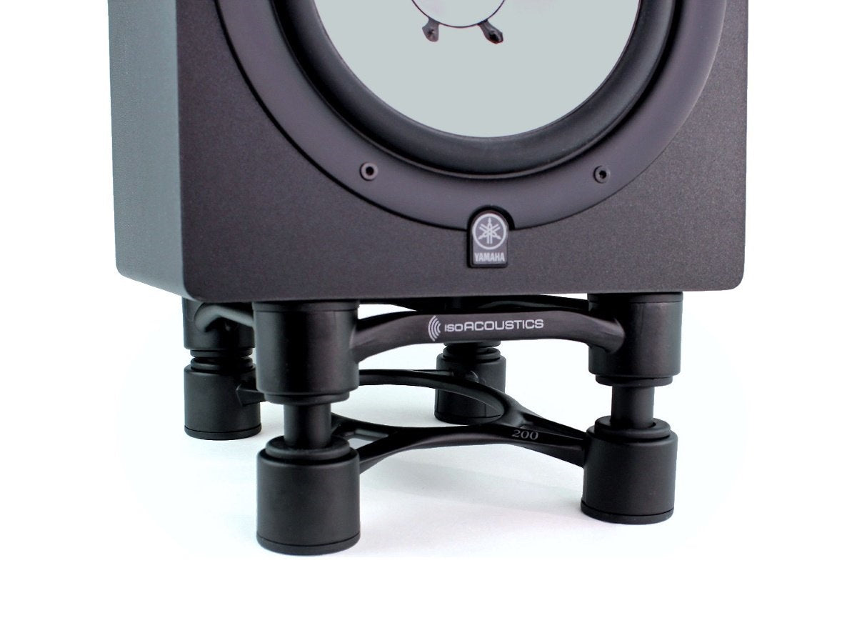 Isoacoustics Aperta200 Sculpted Aluminum Acoustic Isolation Stands (Pair) - Safe and Sound HQ