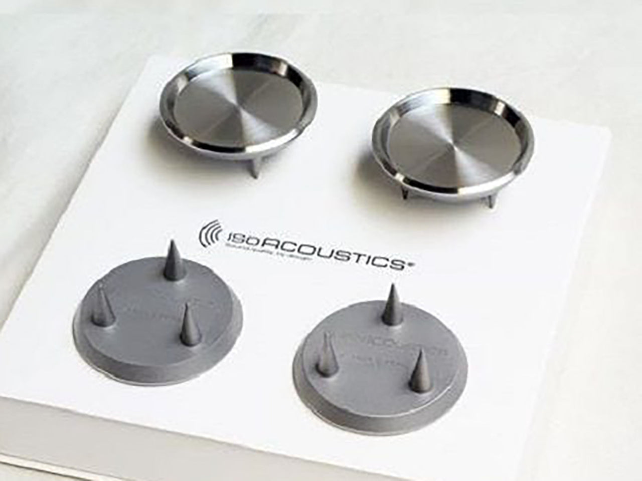 Isoacoustics GAIA Titan Theis 70 Carpet Spikes for Titan Theis Isolator Feet (4 Pack) - Safe and Sound HQ
