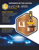 Lucas Lighting L1-H13 L1 Series LED Headlight Bulb (Pair) - Safe and Sound HQ