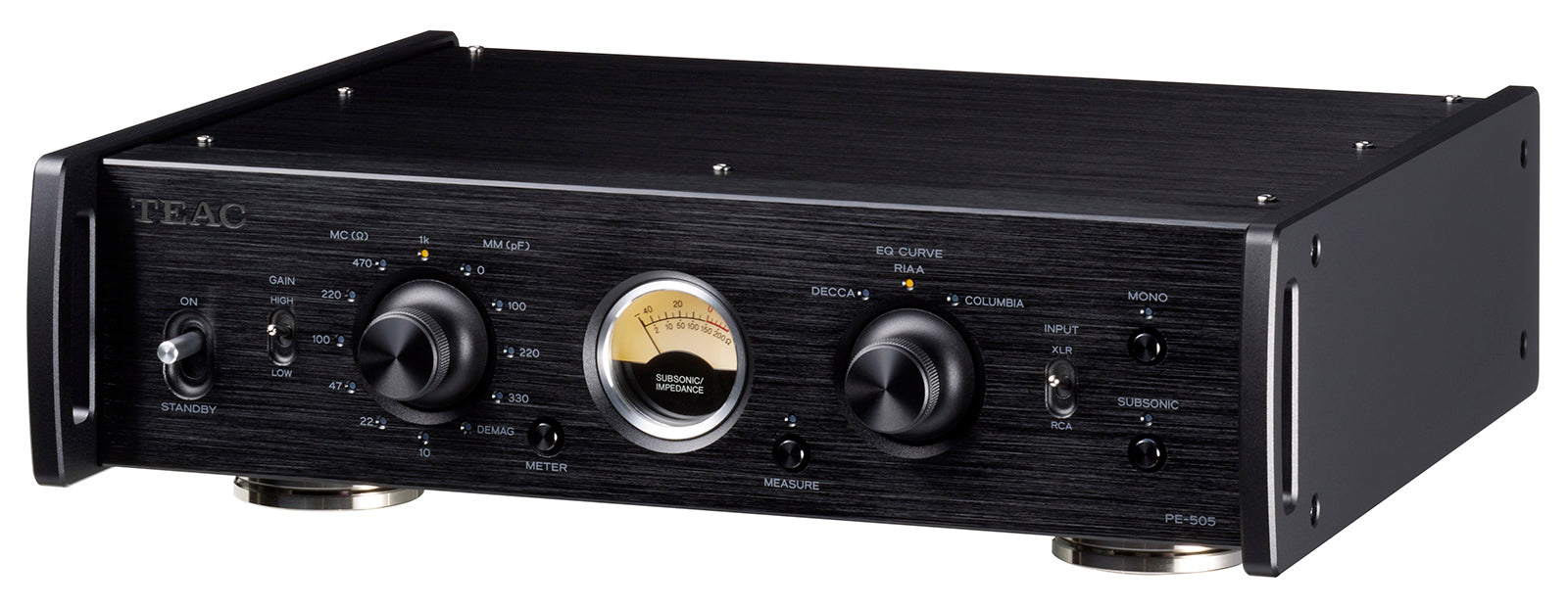 TEAC PE-505 Fully-Balanced Phono Preamplifier - Safe and Sound HQ