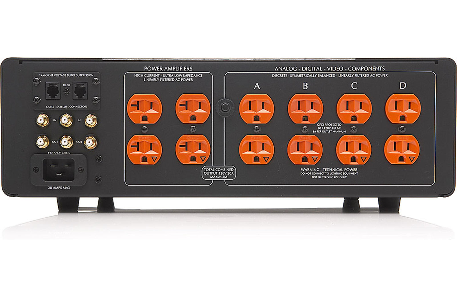 Furman IT-REF 20I Discrete Symmetrical Power Filter, 20 Amp - Safe and Sound HQ