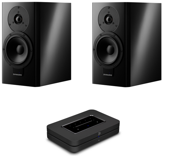 Dynaudio Xeo 20 Active Wireless Hi-Fi Speakers (Pair) and Bluesound Node N130 Music Streamer Bundle - Safe and Sound HQ